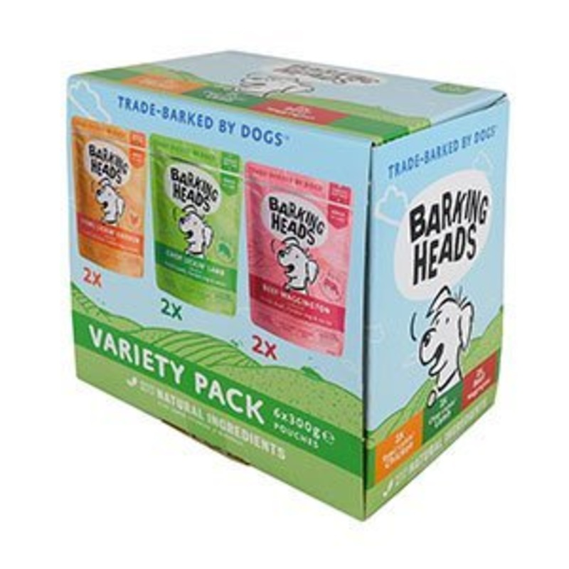 Barking Heads Multipack - Dog Wet Pouches