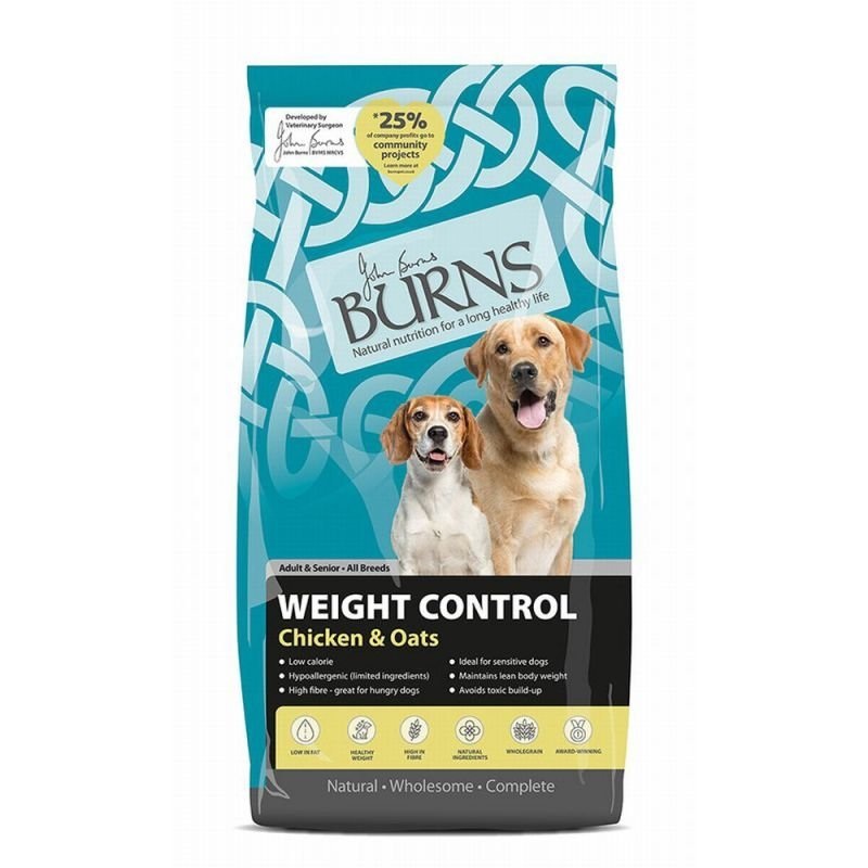 Burns Weight Control Chicken and Oats Dog Food