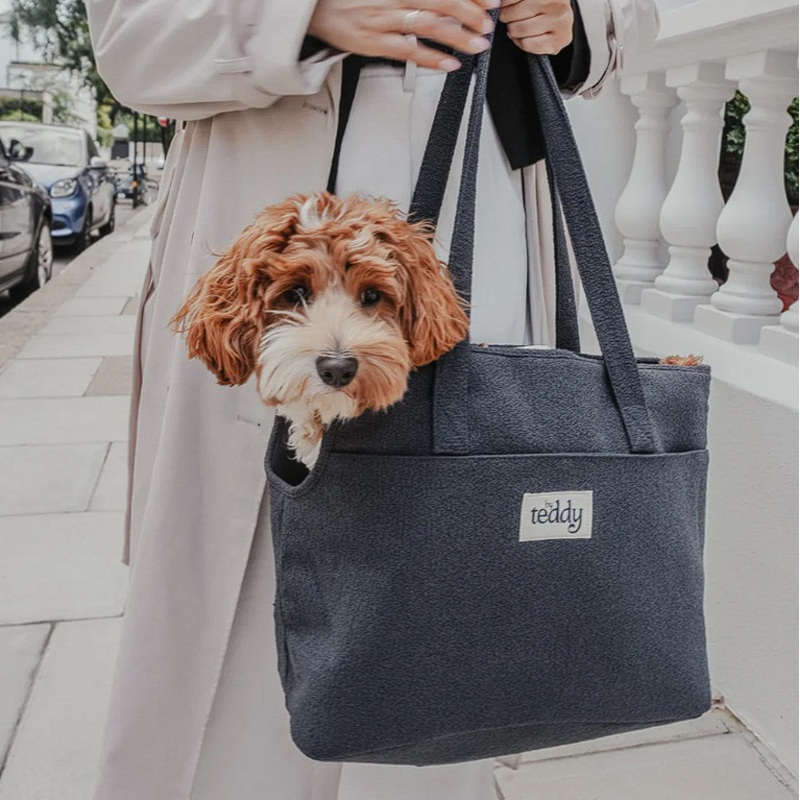 By Teddy Boucl Dog Carrier Midnight