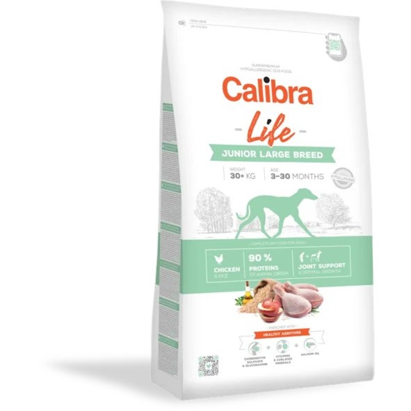 Calibra Dog Life Junior Large Breed Chicken