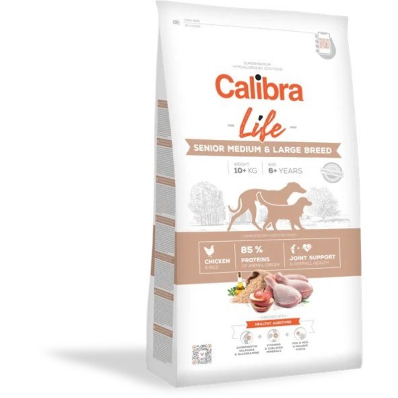 Calibra Dog Life Senior Medium and Large Chicken