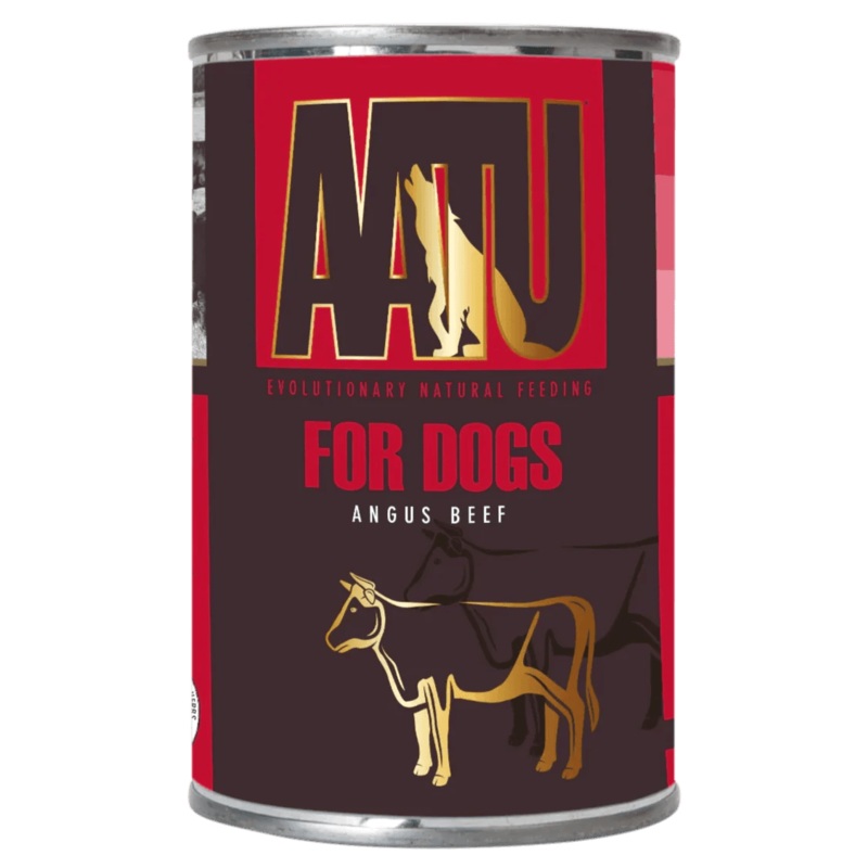 AATU Angus Beef Wet Dog Food x 6
