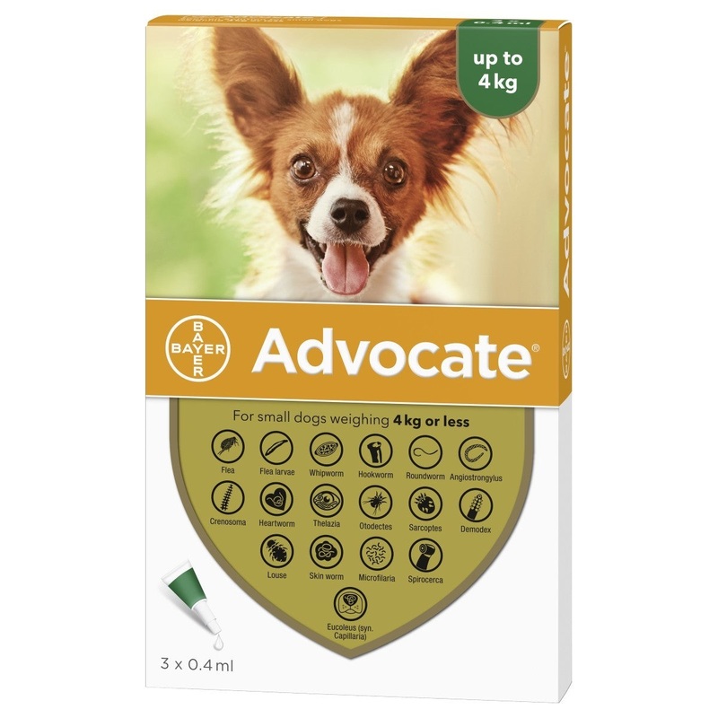Advocate Spot-On 40 - Small Dogs (3 Pack)