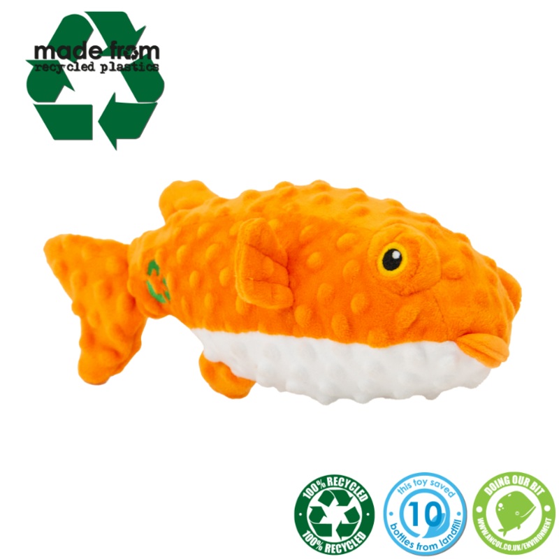 Ancol Puffer Fish Dog Toy