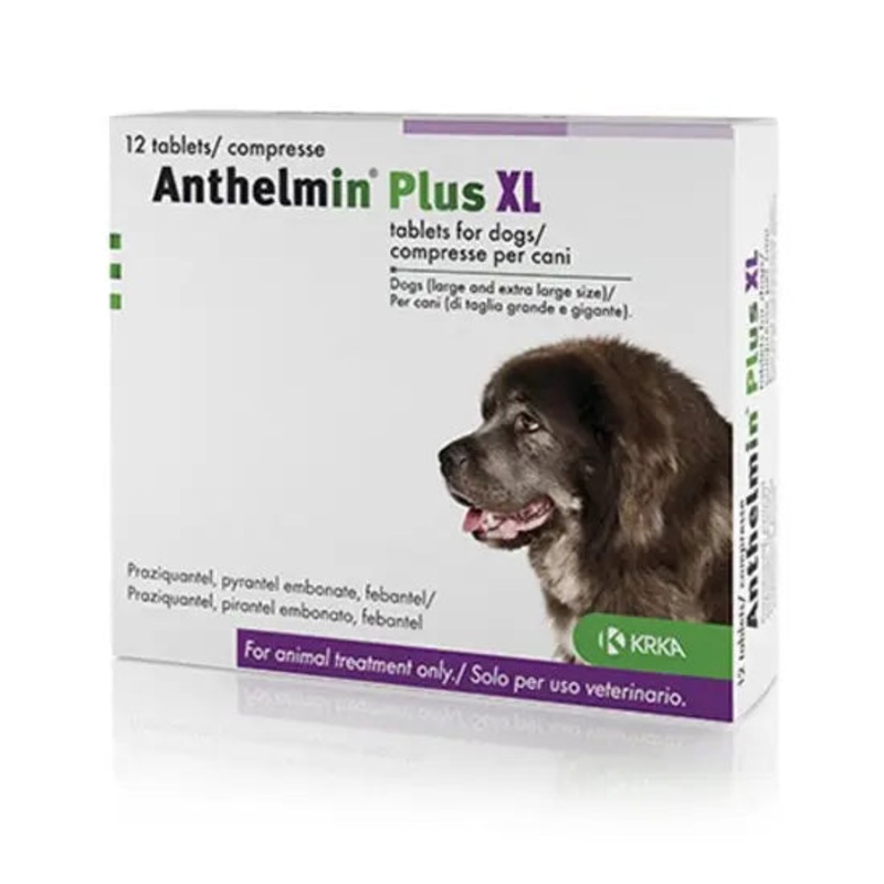 Anthelmin Plus XL Flavoured Tablets for Large Dogs