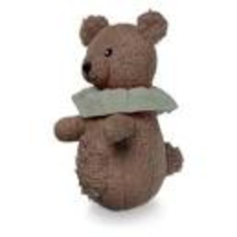 Junior snuggler bear, fabric, 13  13 cm