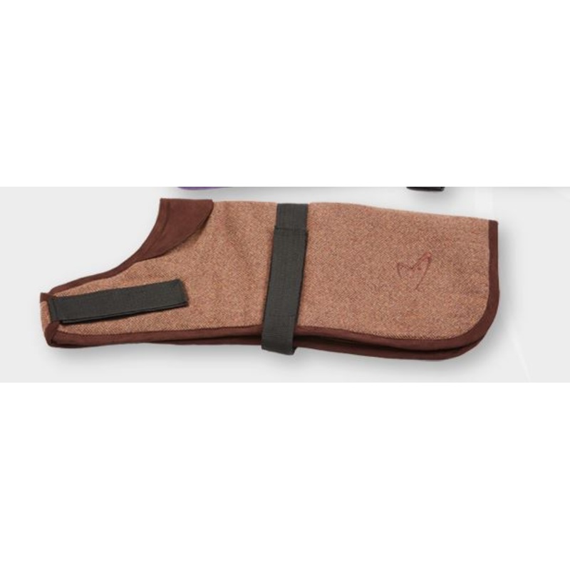 Gor Pets Kensington Coat 25cm Tweed Brown Herringbone