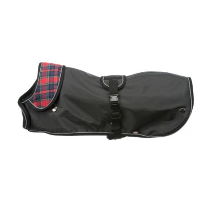 Hermy Coat Black & Red