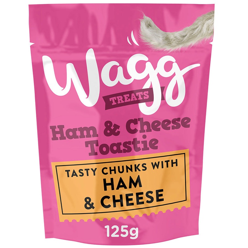 Wagg Ham with Cheese Toastie Grain Free Treats 125g