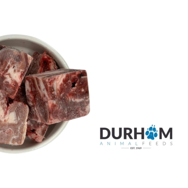 Durham Feeds Beef Chunks 1kg