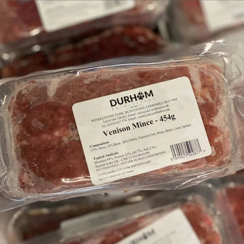 Durham feeds Venison 454g