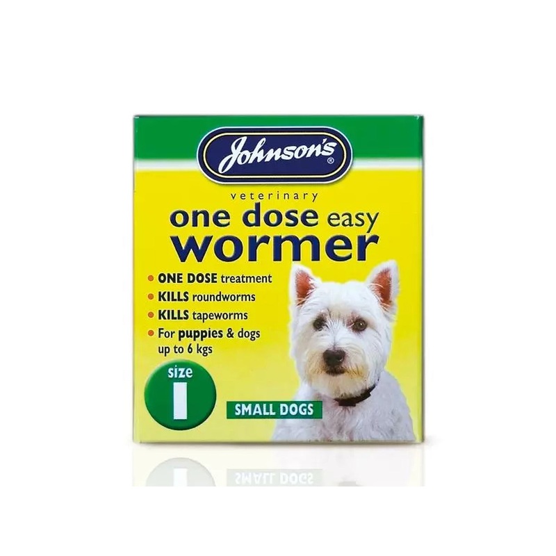 JVP One Dose Wormer Small Dogs Size 1