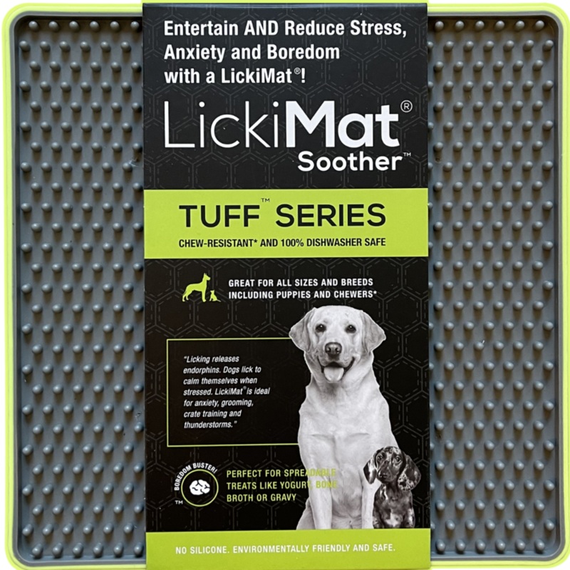 Licki Mat Tuff Soother Green