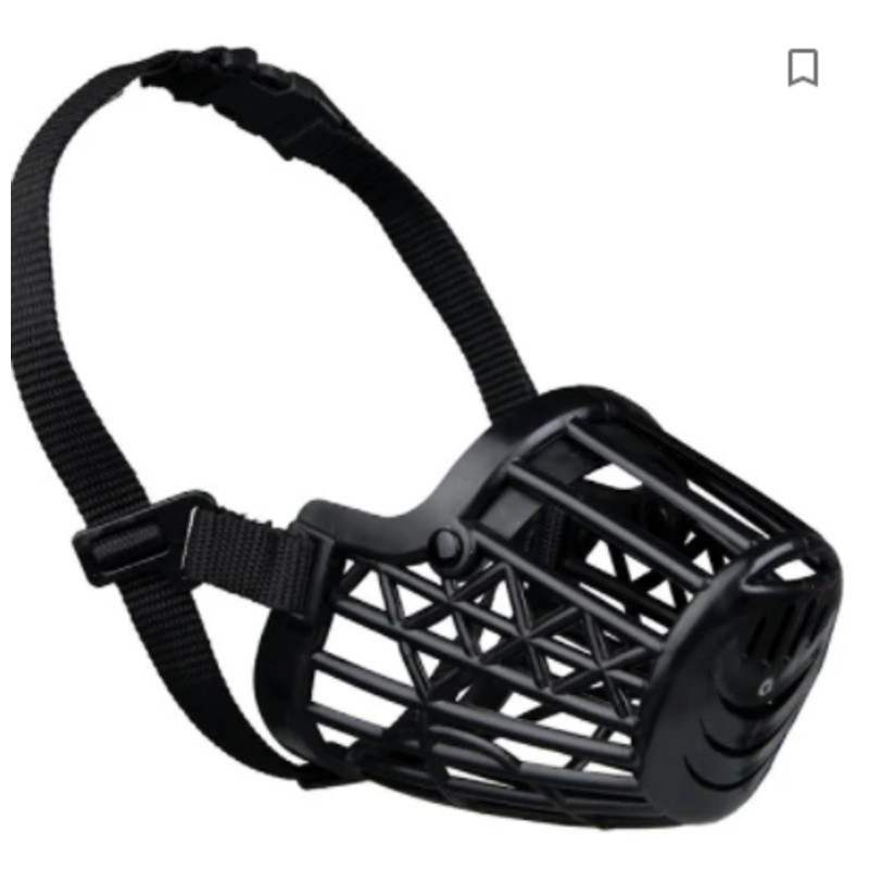 Muzzle, Plastic XS 14cm, Black