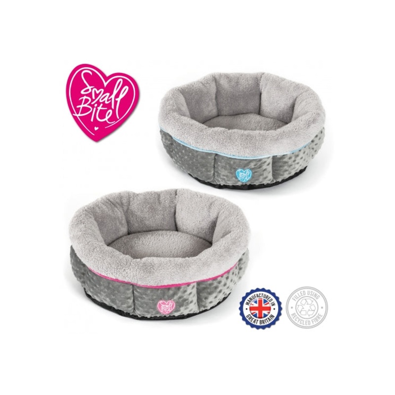 Small Bite Donut Bed 50x50cm Pink