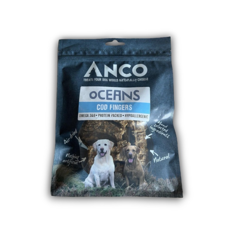 Anco Oceans Mackerel Fingers with Cod 100g