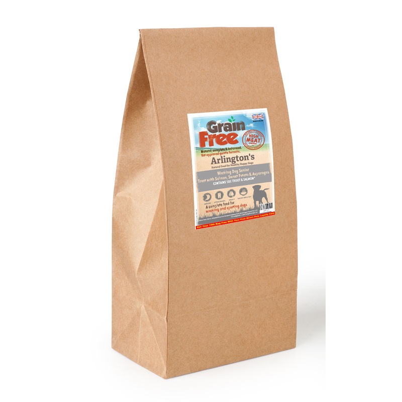 Arlington's Senior Trout With Salmon Sweet Pot & Asparagus 2kg