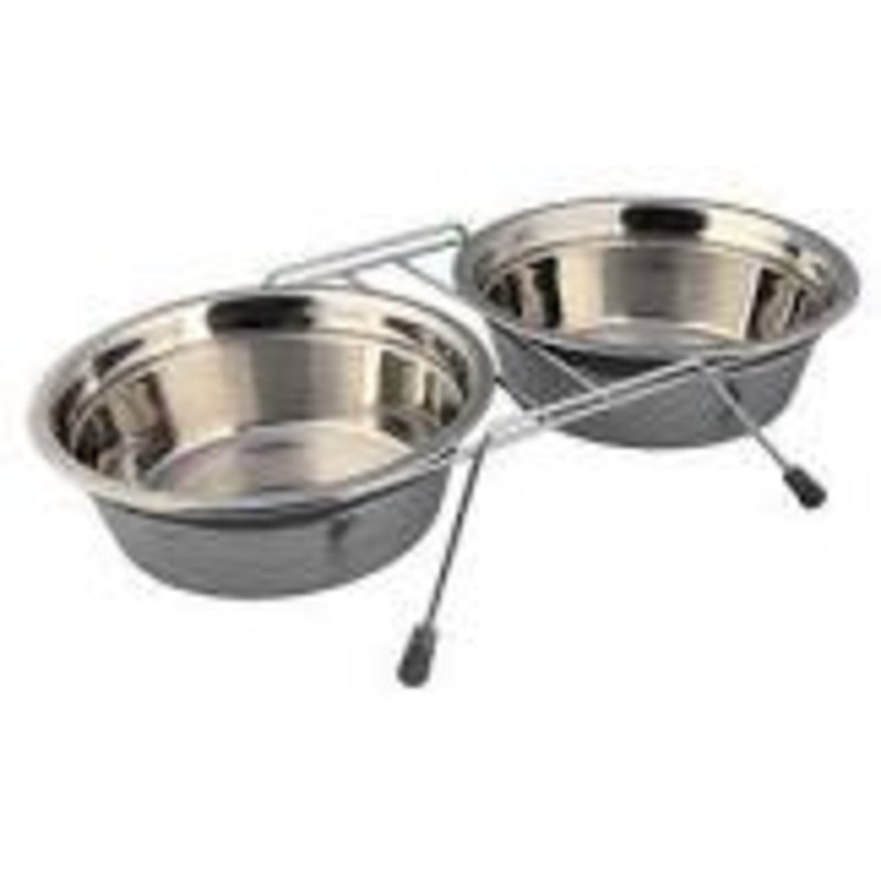 Eat on Feet bowl set, anti-rattle 2 x 0.9 l 16 cm