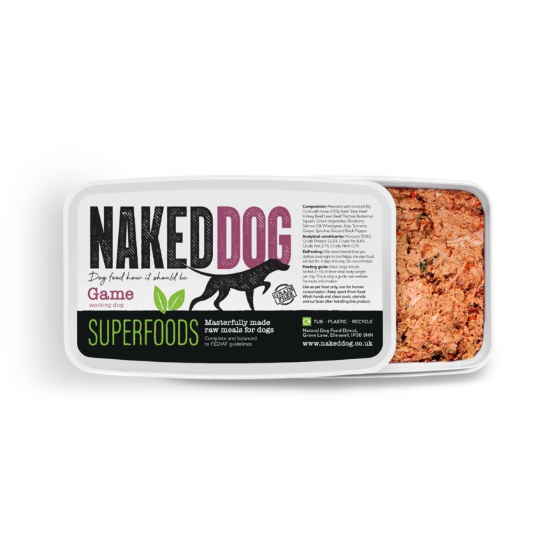 Naked Dog Superfood Game 2x500g