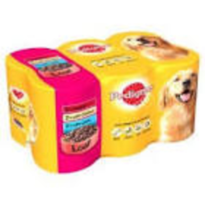 Pedigree Can Loaf 6x400g