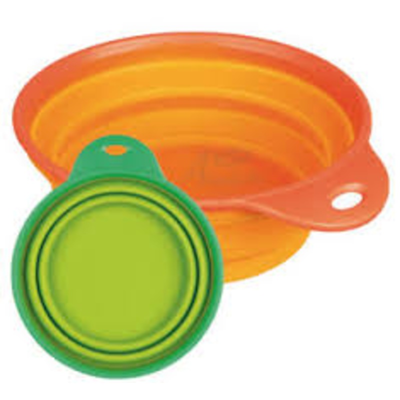Travel Bowl Silicone & Solid Rim 500ml, 14cm