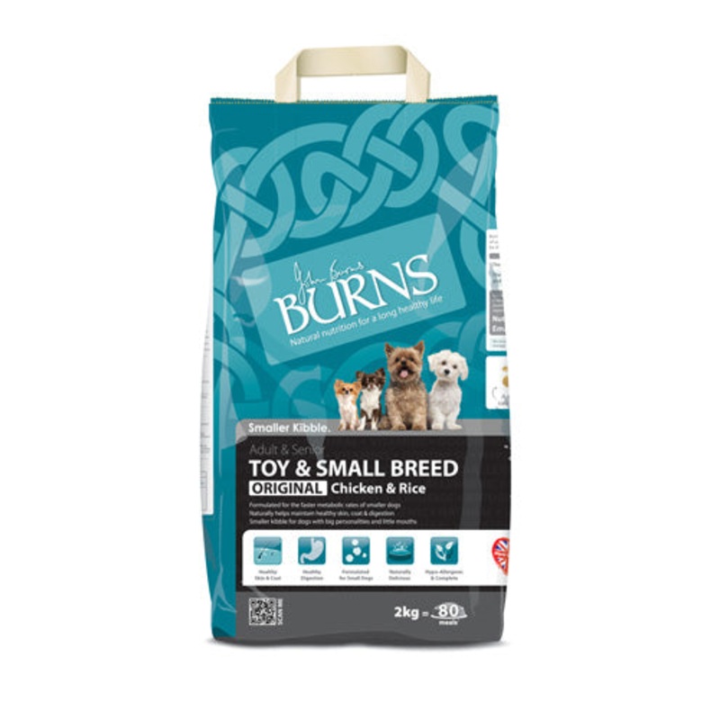 Burns Toy & Small Breed Chicken & Rice 2kg
