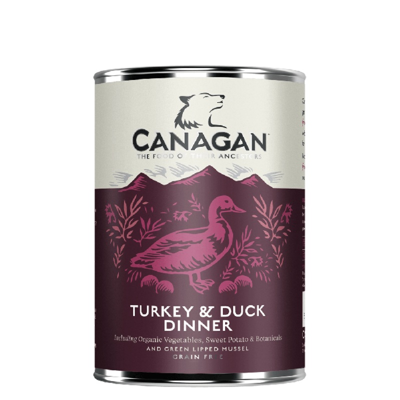 Canagan Dog Can Turkey & Duck Dinner 400g