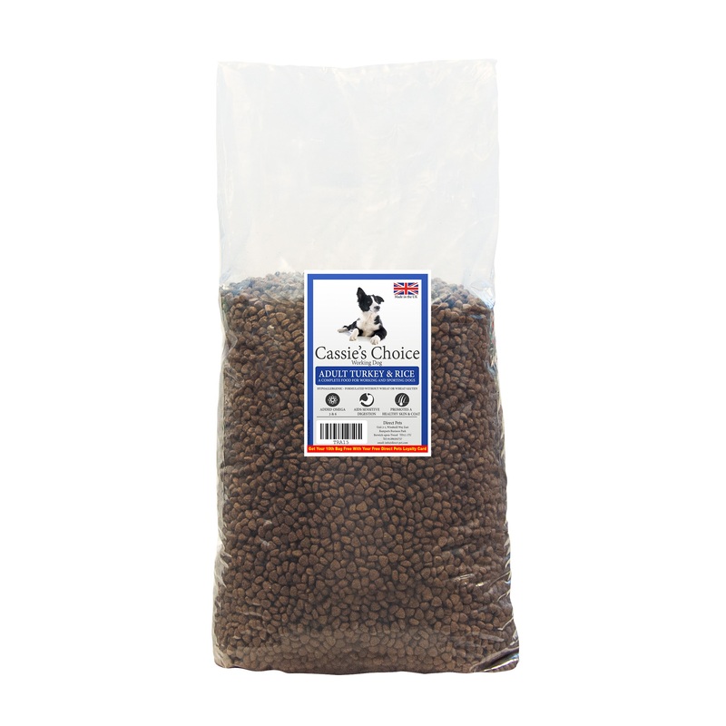 Cassie's Choice Adult Turkey & Rice 15kg