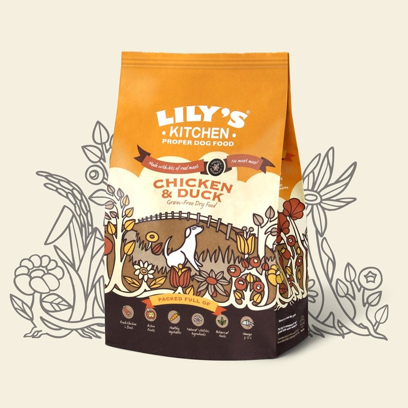 Lily's Kitchen Chicken & Duck Grain Free Dog 1kg