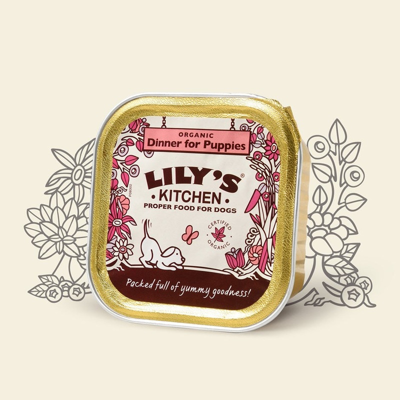 Lily's Kitchen Organic Dinner For Puppies 150g