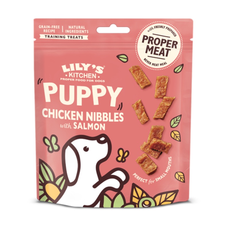 Lily's Kitchen Puppy Nibbles Chicken And Salmon 70g