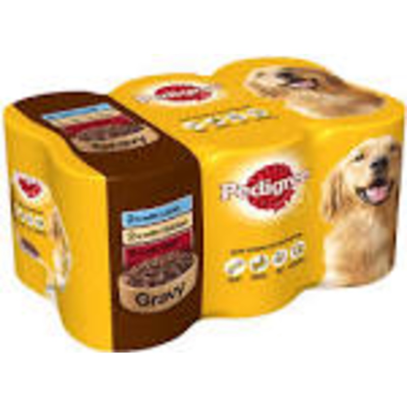 Pedigree Can Gravy 6x400g