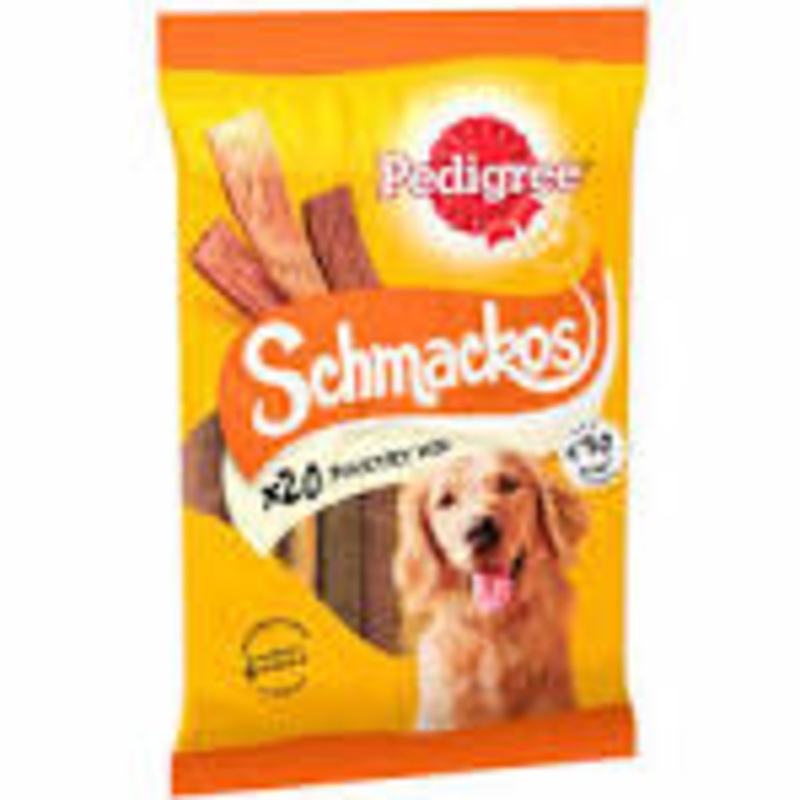 Pedigree Schmackos Poultry 144g