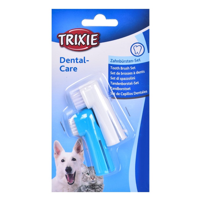 Toothbrush Set for Dogs & Cats, 2 Pack