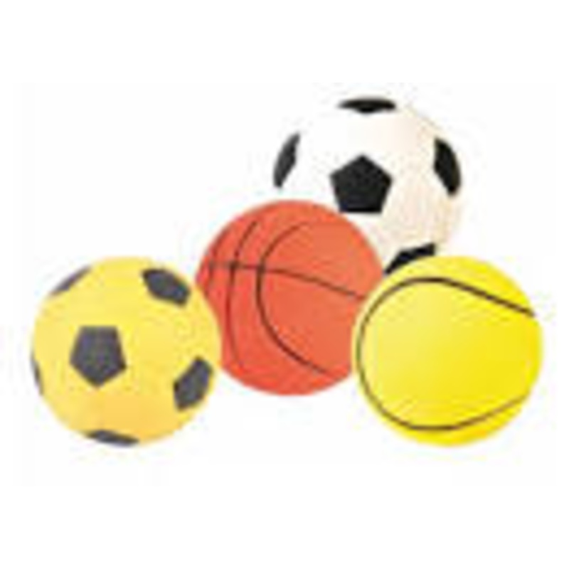 Toy Balls Foam Rubber 6cm