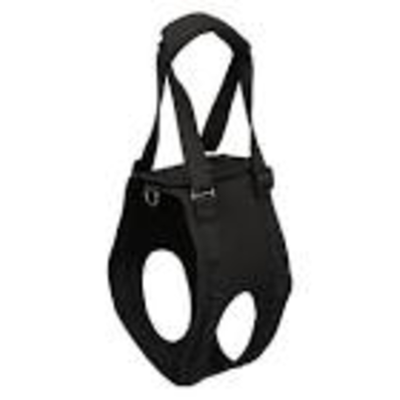 Walking aid, M: 5565 cm, black