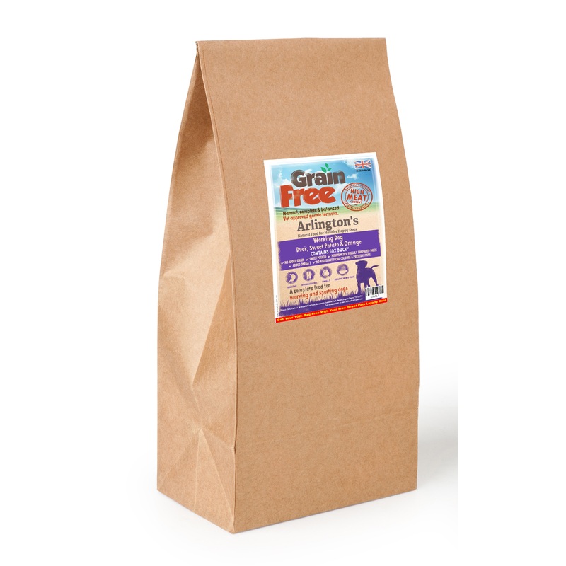 Arlington's Duck, Sweet Potato & Orange  2kg