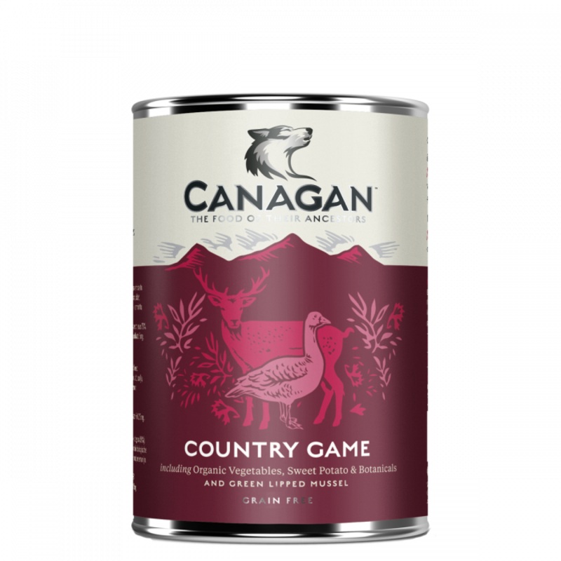 Canagan Dog Can Country Game 400g