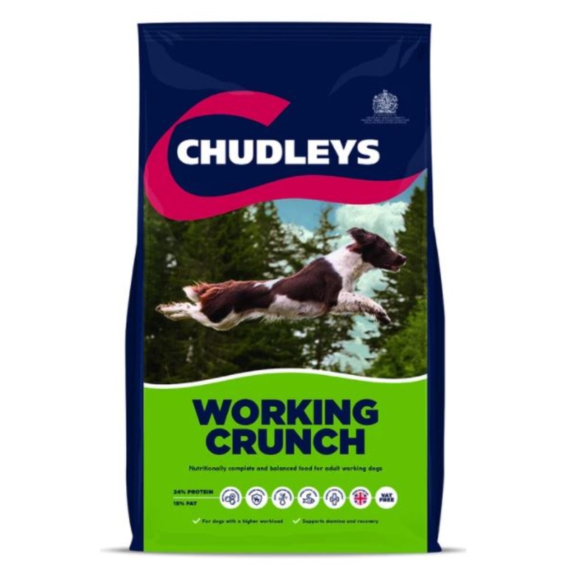 Chudleys Working Crunch Dog Food 14kg