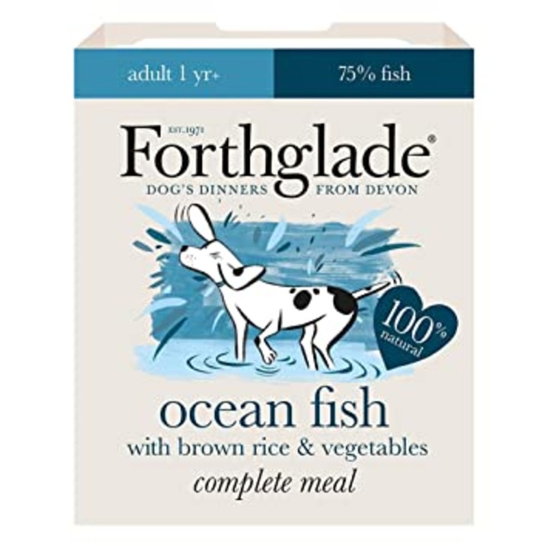 Forthglade Complete Adult Fish With Brown Rice 395g