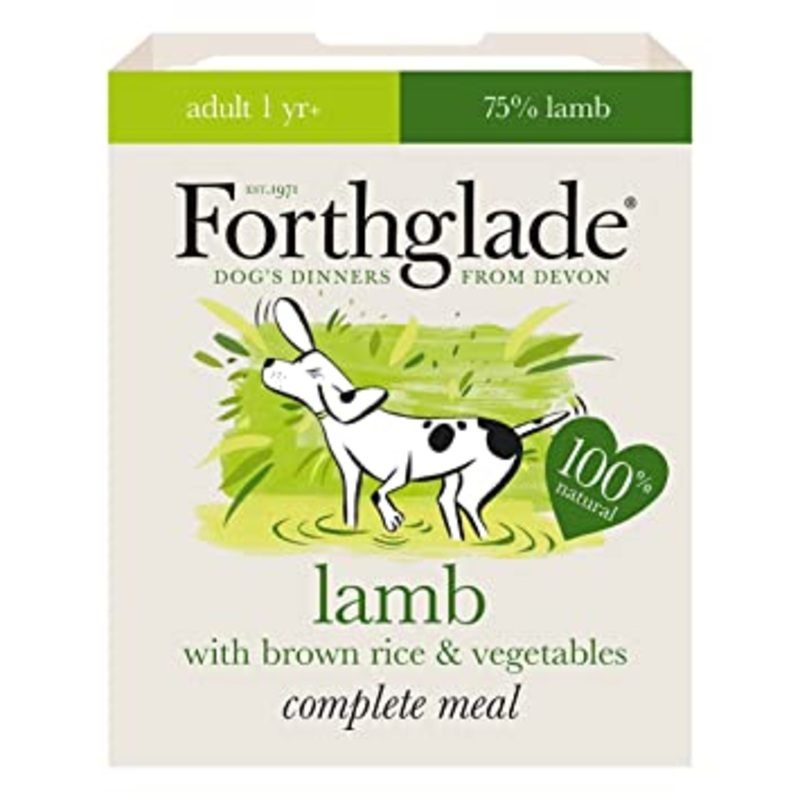 Forthglade Complete Adult Lamb With Brown Rice 395g
