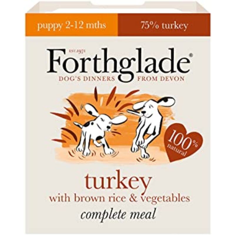 Forthglade Complete Adult Turkey & Brown Rice 395g
