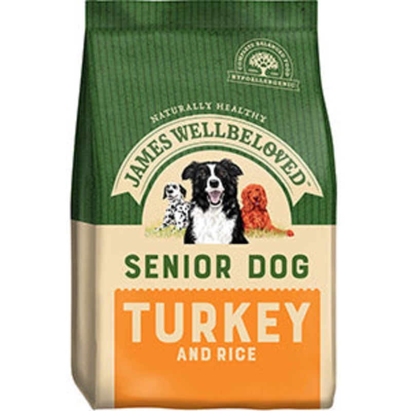 James Wellbeloved  Turkey & Rice Kibble Senior 2