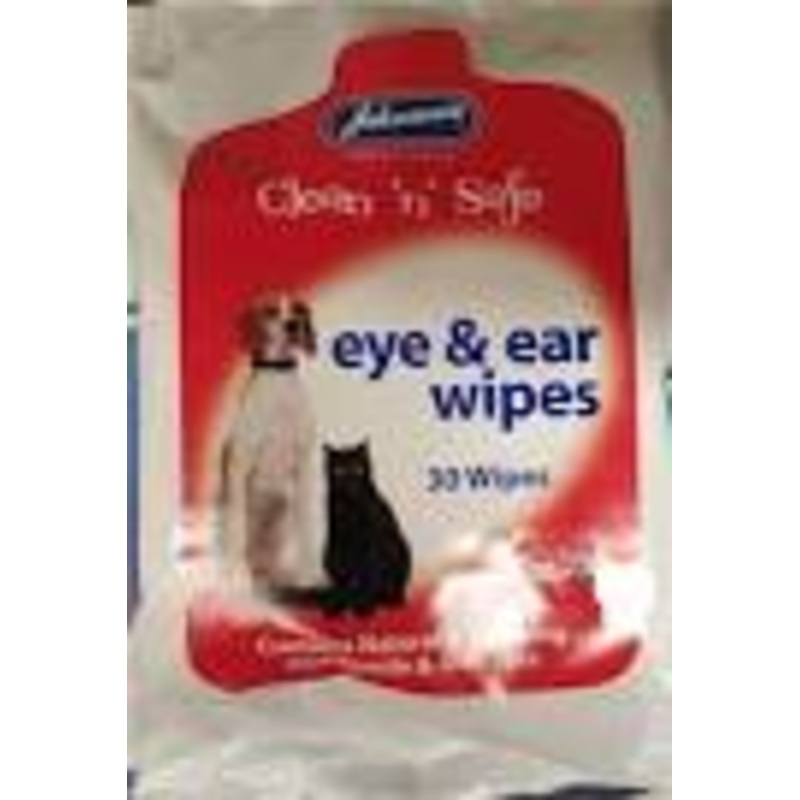 JVP Clean N Safe Eye And Ear Wipes X30