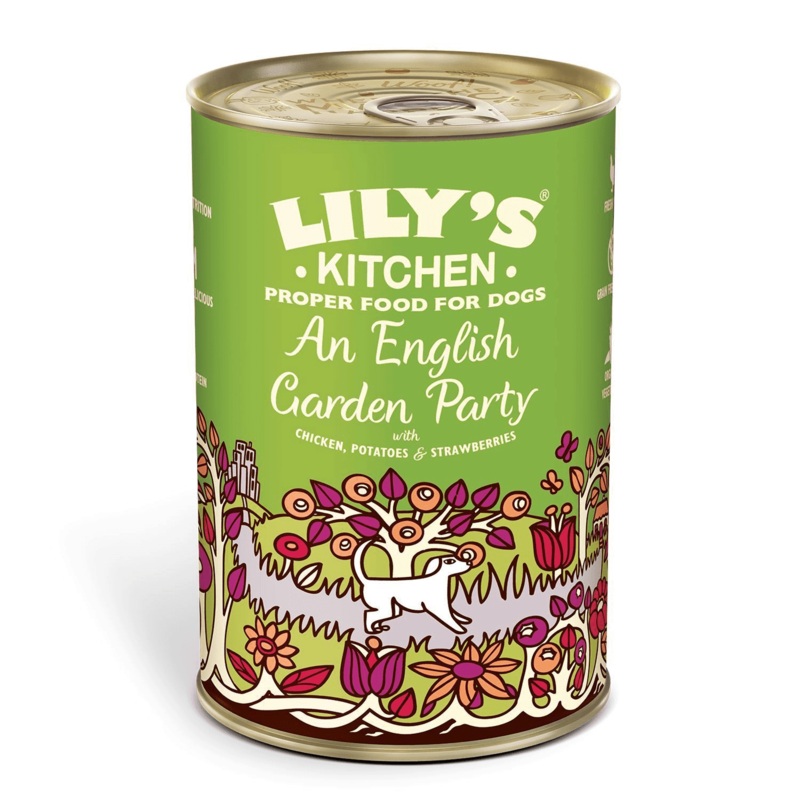 Lily's Kitchen Tin An English Garden Party 400g