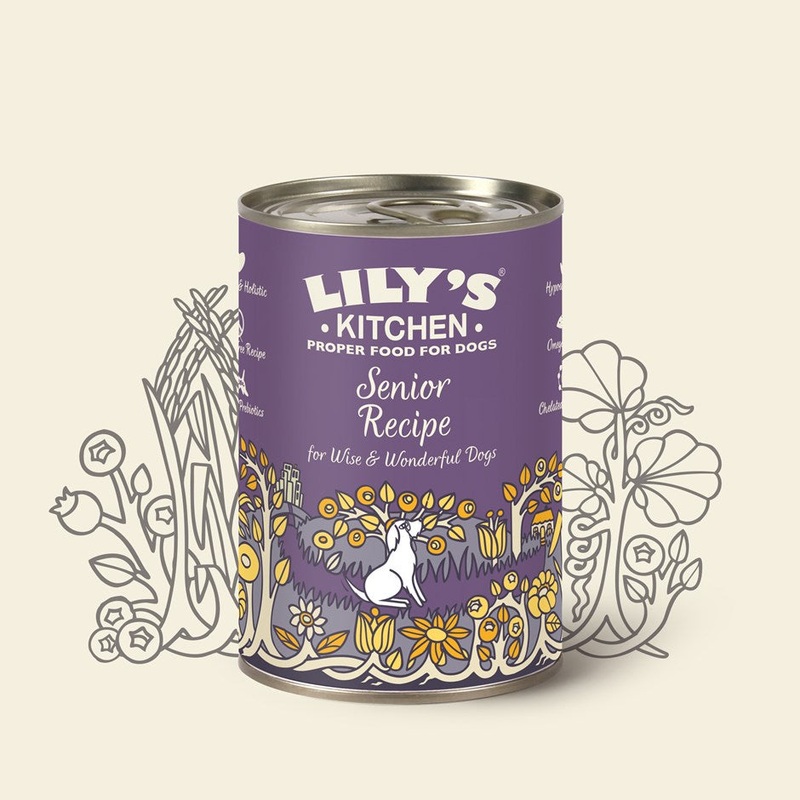 Lily's Kitchen Tins Senior Dog 400g