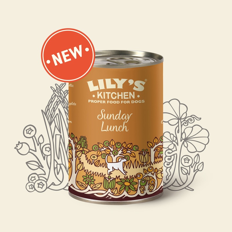 Lily's Kitchen Tins Sunday Lunch Dogs 400g