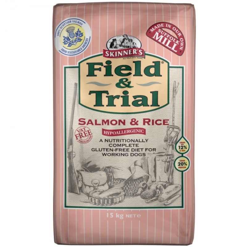 Skinners Field And Trial Salmon And Rice 15kg
