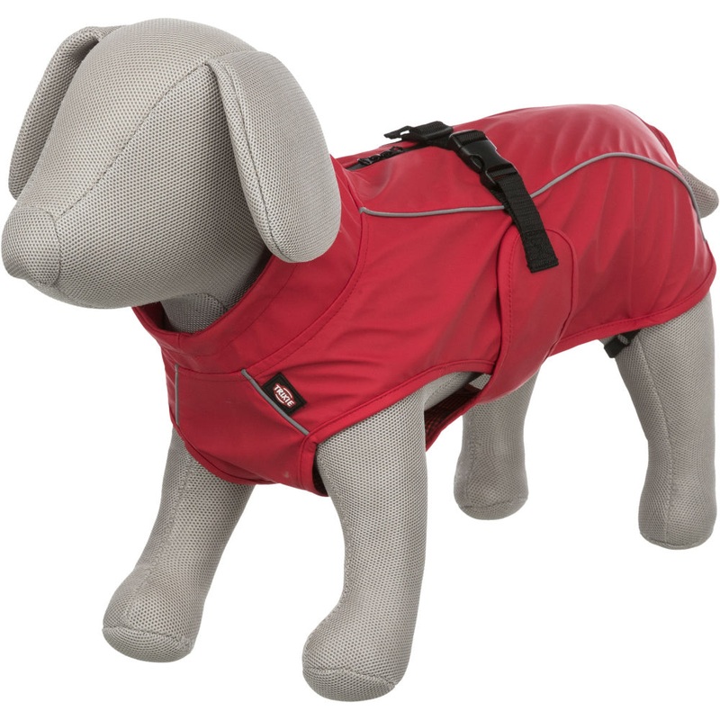 Vimy Raincoat Red
