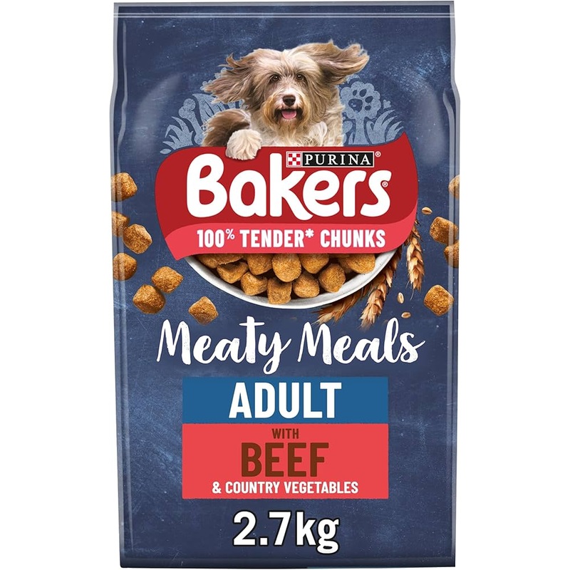 Bakers Meaty Meals Adult Beef 2.7kg